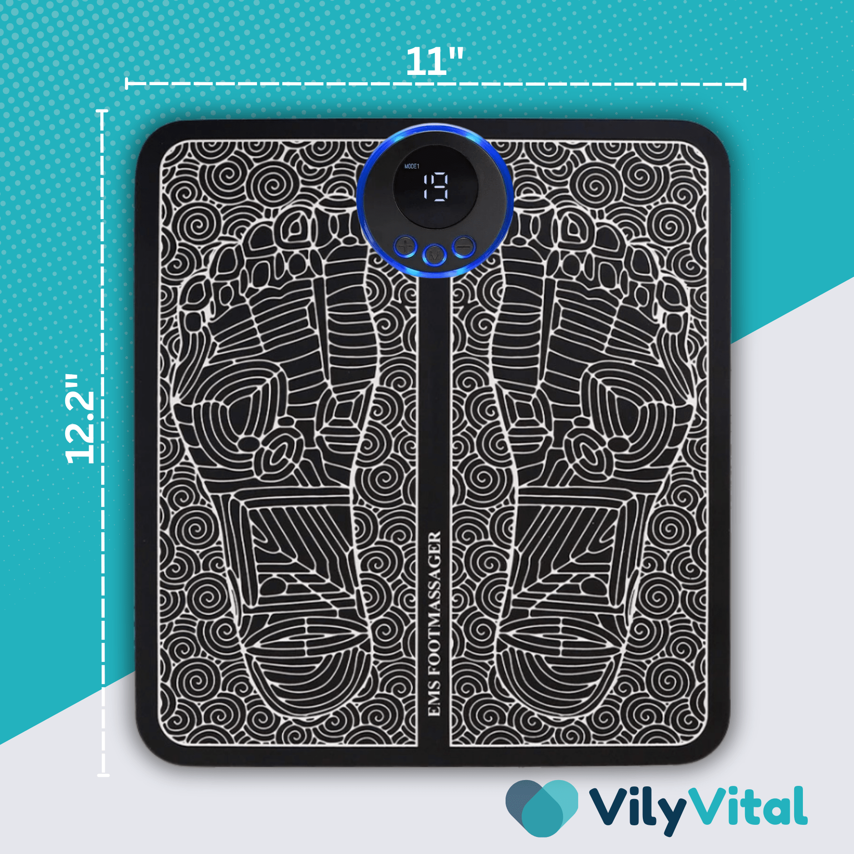 VilyVital™ EMS Foot Massager - Get Lasting Pain Relief in Just 10 Minutes A Day