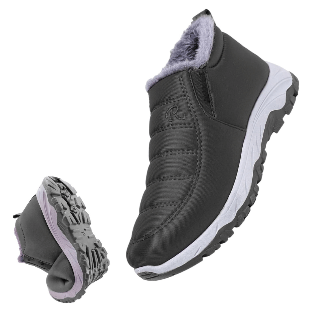 Orthopedic Women's Warm Ankle Booties for Bunion Relief Water-Resistant Winter