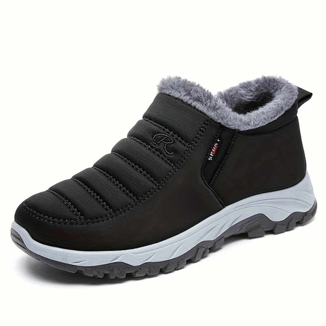 Orthopedic Women's Warm Ankle Booties for Bunion Relief Water-Resistant Winter