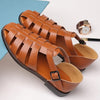 Men’s Fisherman Leather Sandals Roman-Style– Non-Slip Summer Comfort for Outdoor & Casual Wear