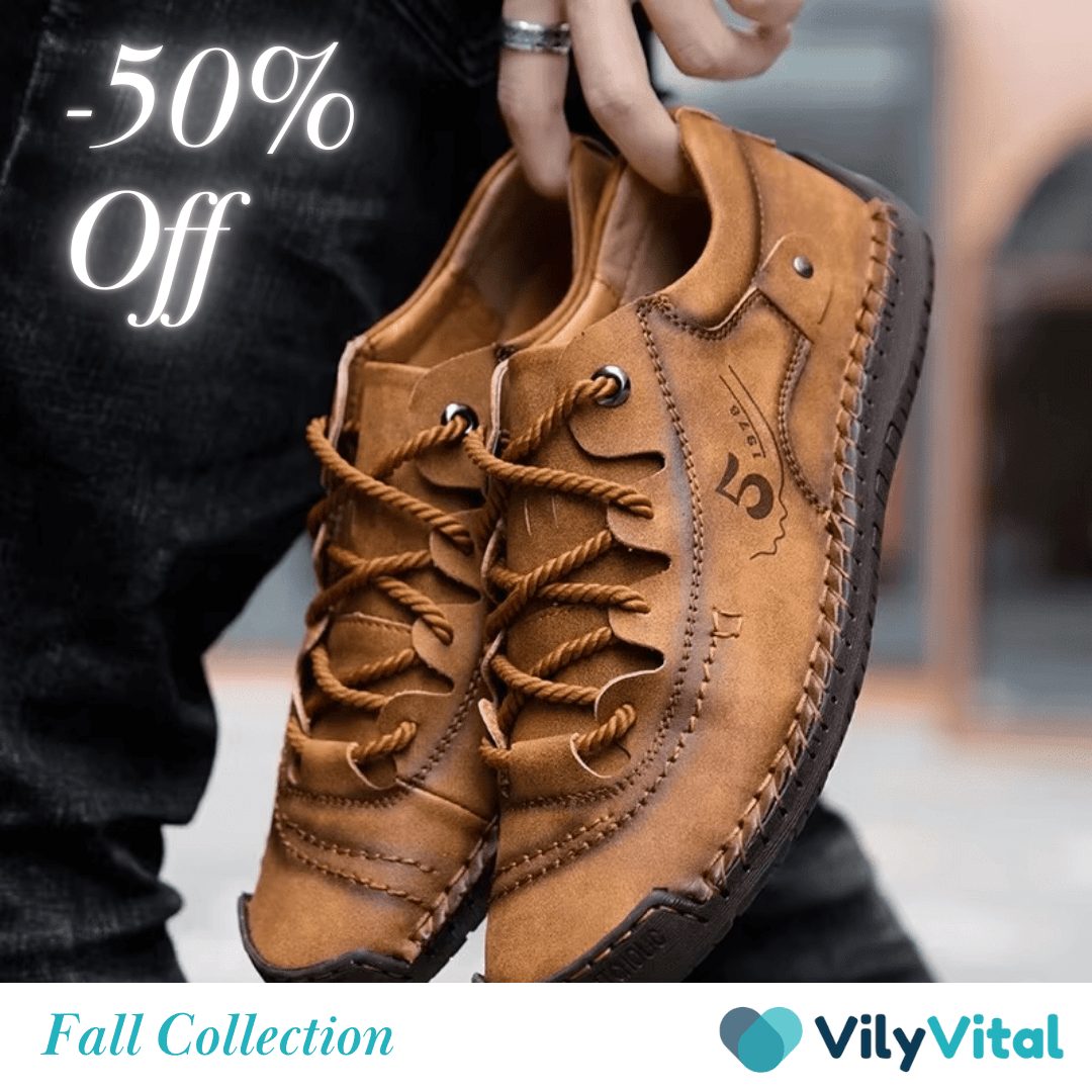VilyVital™ Men's Leather Casual Shoes
