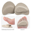 4pcs Genuine Leather Anti-Slip Forefoot Pads High Heels Pain Relief Shoe Cushion Inserts