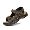 Men’s Cowhide Leather Gladiator Sandals – Outdoor Hiking & Beach Sandals