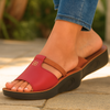 Orthopedic Open Toe Wedge Sandals for Women - Casual Platform Shoes