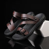 Men's Summer Sandals – Breathable Gladiator-Style Leather Sandals