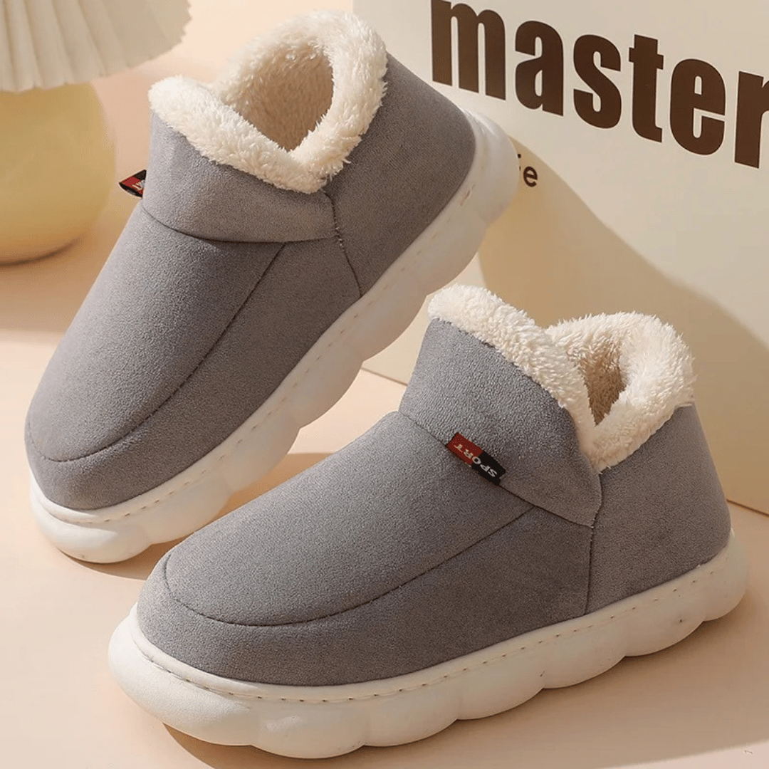 VilyVital™ | Winter Fur Warm Plush Slippers – Stay Cozy Indoors & Outdoors