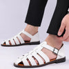 Men’s Fisherman Leather Sandals Roman-Style– Non-Slip Summer Comfort for Outdoor & Casual Wear