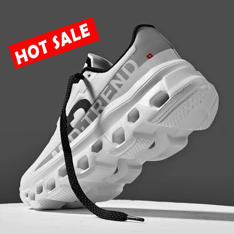 Men’s Lightweight Breathable Running Shoes – Cushioned, Wear‑Resistant Athletic Trainers
