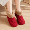 VilyVital™ Thermal Fluffy Non-Slip Home Winter Warm Slipper Socks – Women Short Cotton: