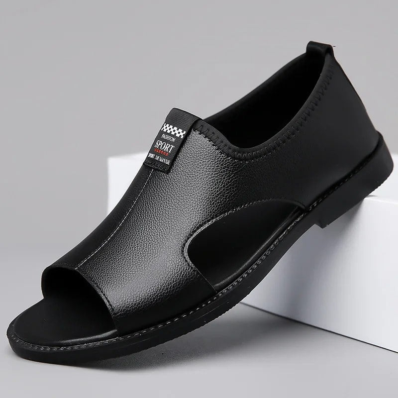 VilyVital™ – Men's Leather Summer Non-Slip Casual Comfortable Sandals