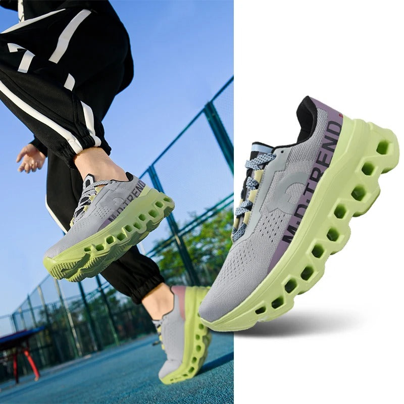 Men’s Lightweight Breathable Running Shoes – Cushioned, Wear‑Resistant Athletic Trainers