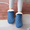 VilyVital™ | Warm Winter Cotton Fluffy Socks – Non-Slip Grip Short Thick Soft Socks
