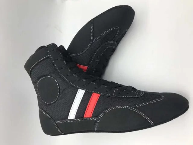 VilyVital™ Men’s Professional Boxing Shoes – Soft Bottom Wrestling Sneakers for Training & Competition