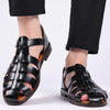 Men’s Fisherman Leather Sandals Roman-Style– Non-Slip Summer Comfort for Outdoor & Casual Wear