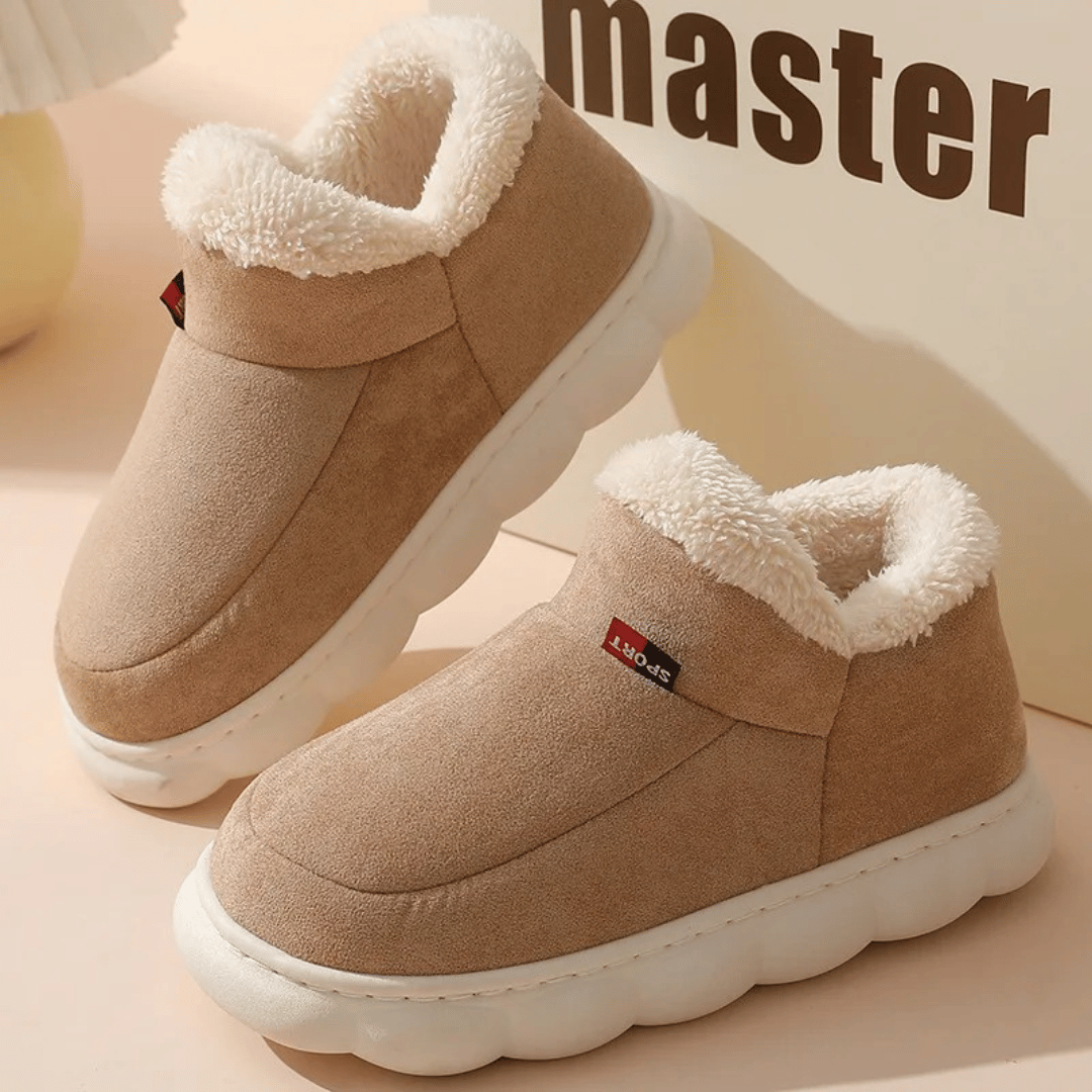 VilyVital™ | Winter Fur Warm Plush Slippers – Stay Cozy Indoors & Outdoors