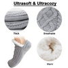 VilyVital™ | Warm Winter Cotton Fluffy Socks – Non-Slip Grip Short Thick Soft Socks