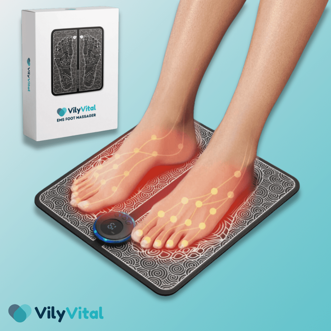 VilyVital™ EMS Foot Massager - Get Lasting Pain Relief in Just 10 Minutes A Day