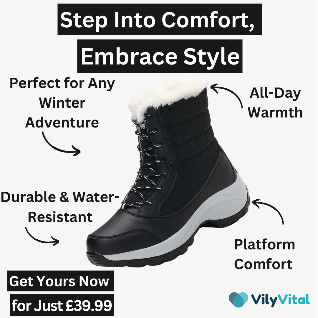 VilyVital™ | Warm & Stylish Women’s Waterproof Winter Boots