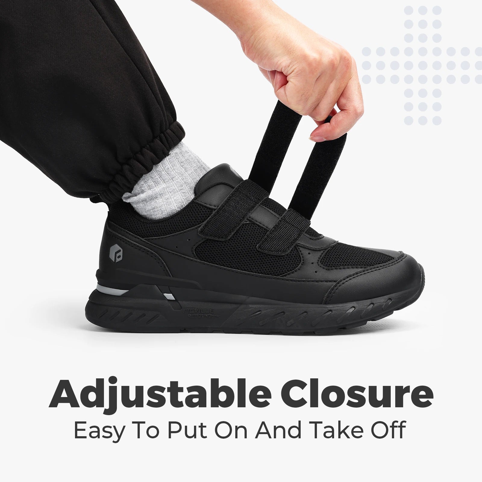 Diabetic Shoes for Men With Adjustable Closure Sneakers for Foot Pain Relief Swollen