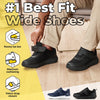 Men's Extra Wide Width for Swollen Feet -Diabetic Pain Relief Walking Shoes