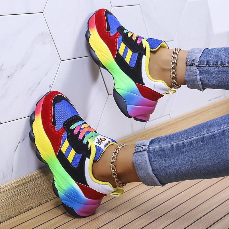 VilyVital | Women Orthopaedic Rainbow Shoes