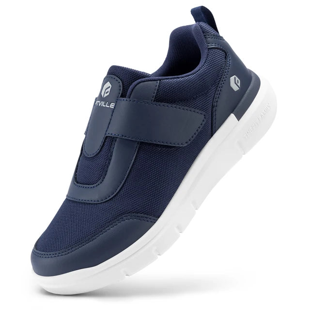 Men's Extra Wide Width for Swollen Feet -Diabetic Pain Relief Walking Shoes