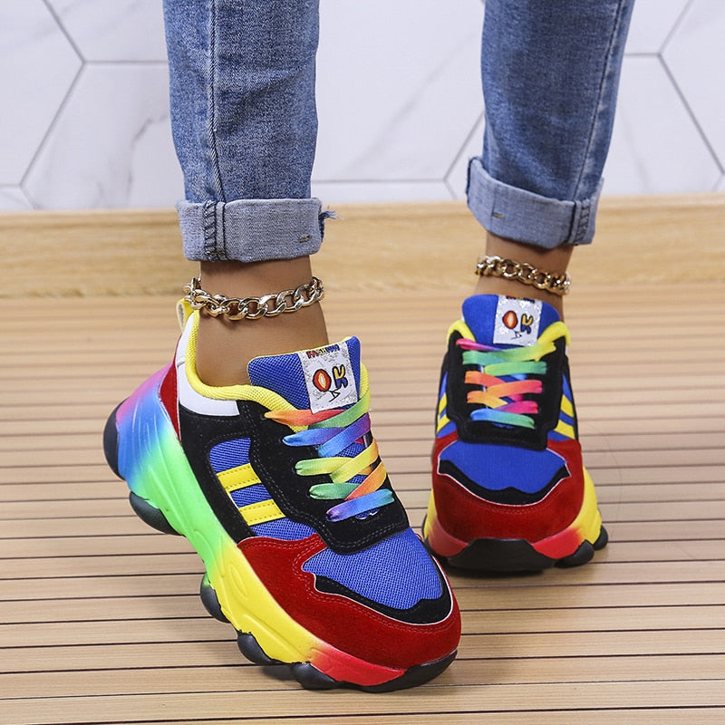 VilyVital | Women Orthopaedic Rainbow Shoes