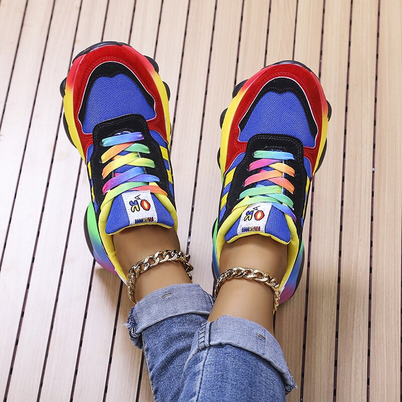 VilyVital | Women Orthopaedic Rainbow Shoes