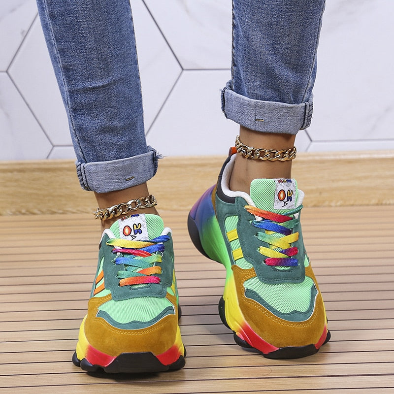 VilyVital | Women Orthopaedic Rainbow Shoes