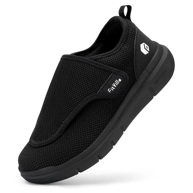 Men's Extra Wide Orthopedic Adjustable Walking Shoes