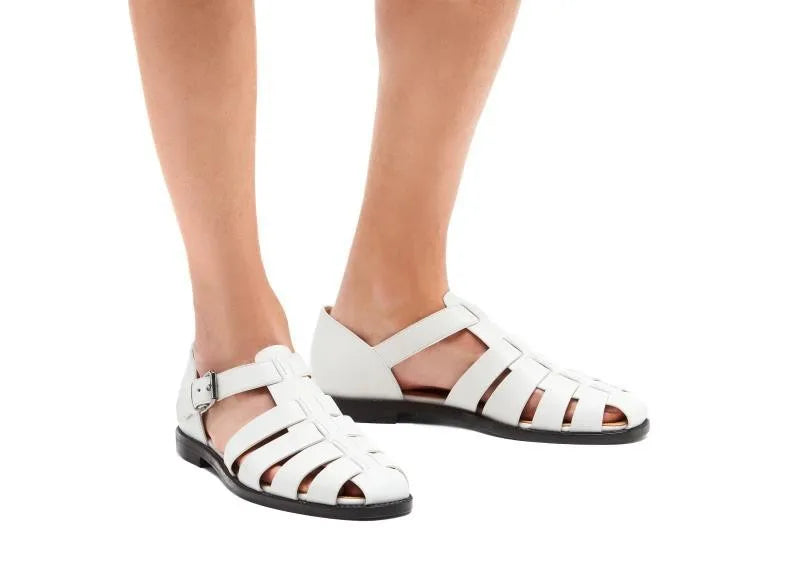 Men’s Fisherman Leather Sandals Roman-Style– Non-Slip Summer Comfort for Outdoor & Casual Wear