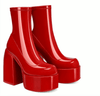 VilyVital™ | Stylish and Comfortable High-Heeled PU Leather Boots
