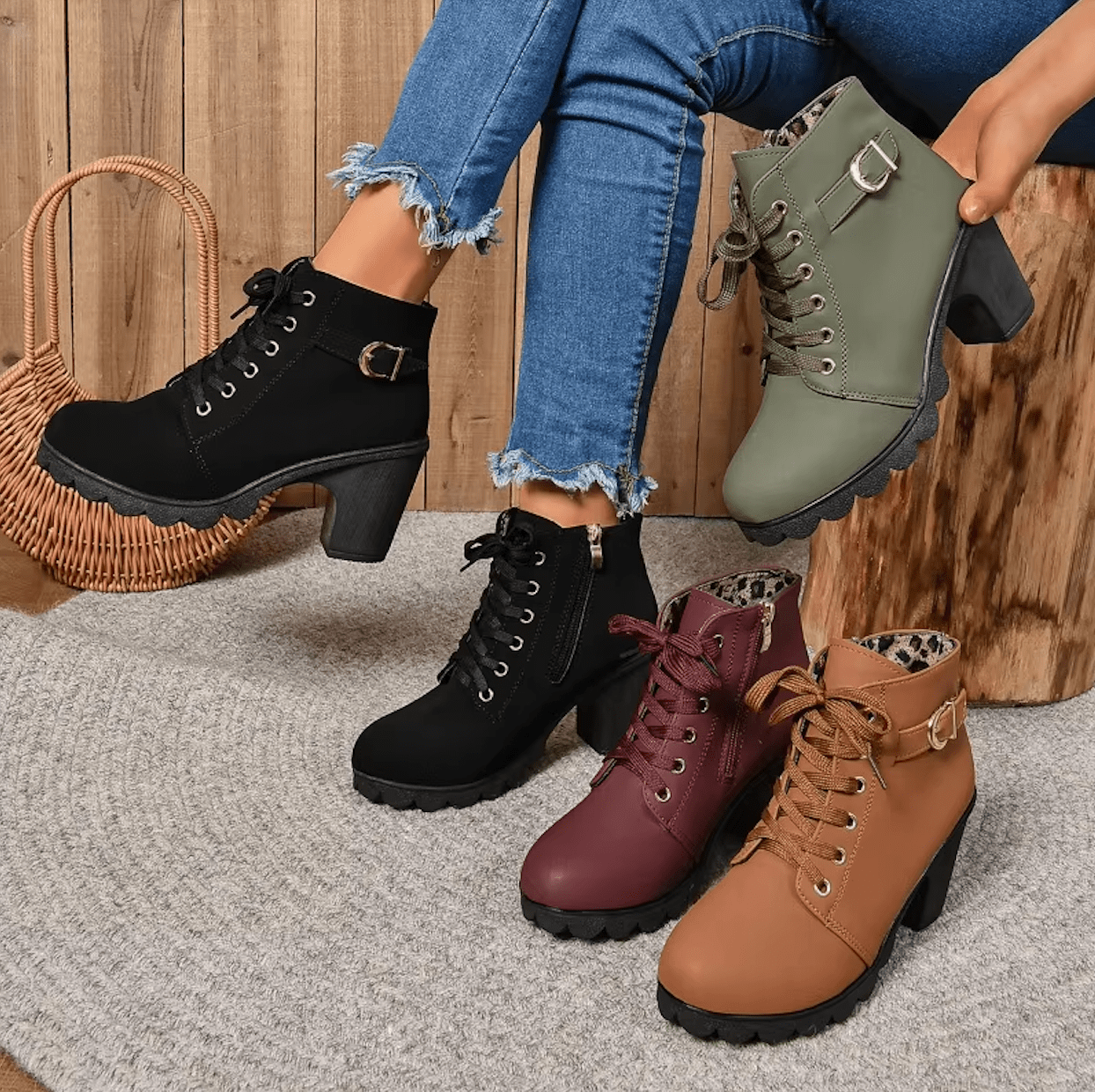 VilyVital™ | Comfortable & Stylish High-Heeled Women’s Autumn Boots