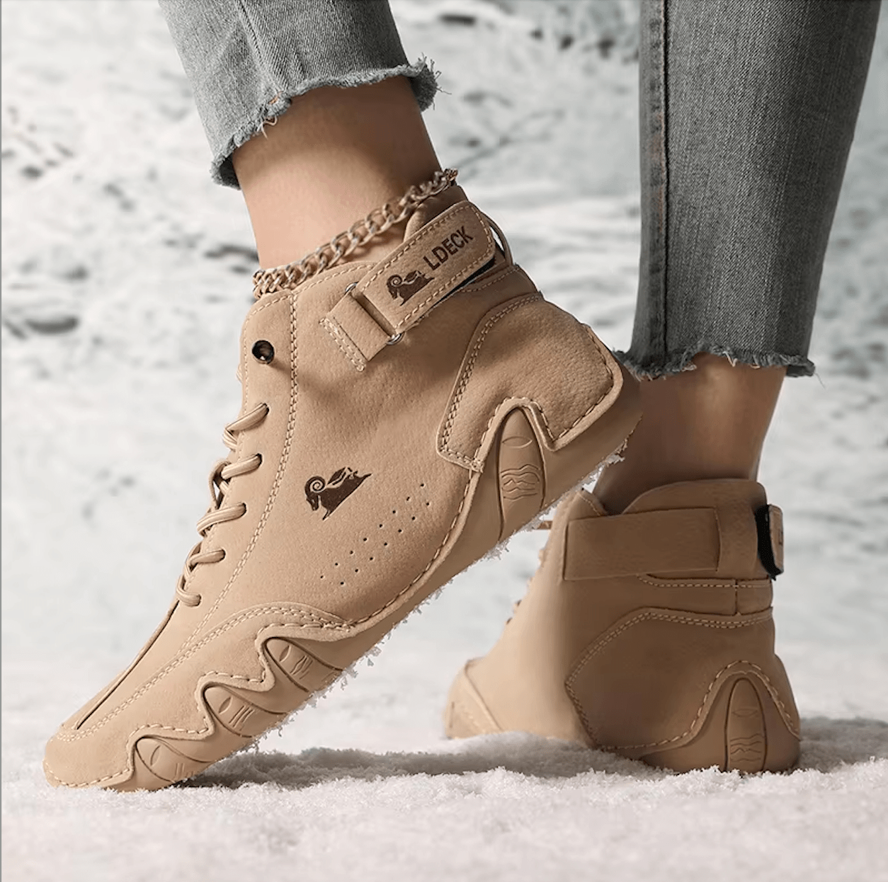 Warm and Stylish Women’s Waterproof Ankle Boots for Winter & Autumn
