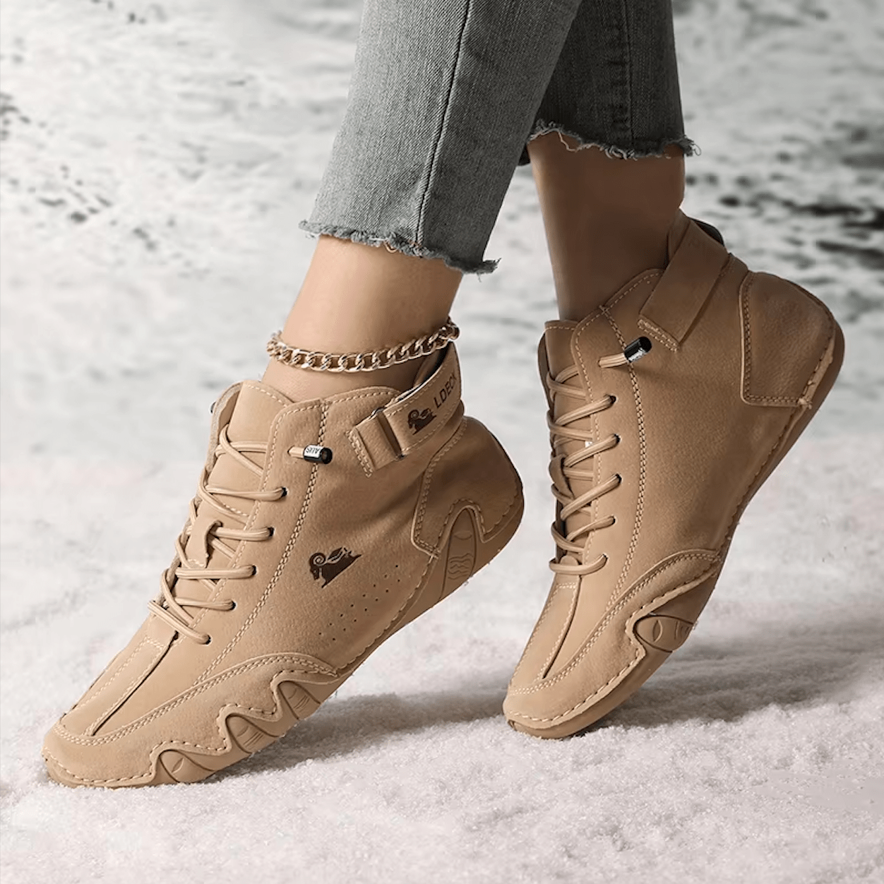 Warm and Stylish Women’s Waterproof Ankle Boots for Winter & Autumn