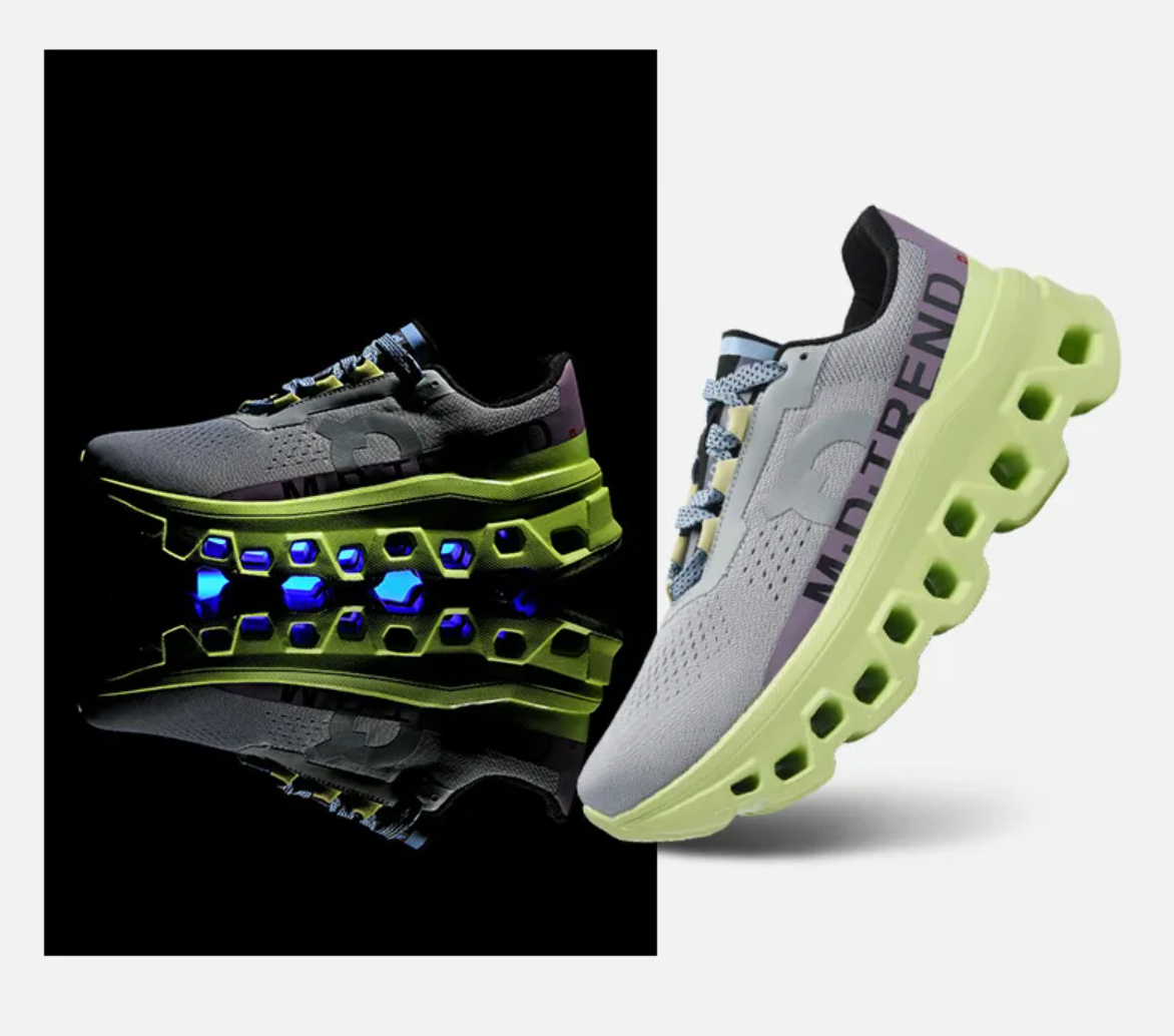 Men’s Lightweight Breathable Running Shoes – Cushioned, Wear‑Resistant Athletic Trainers