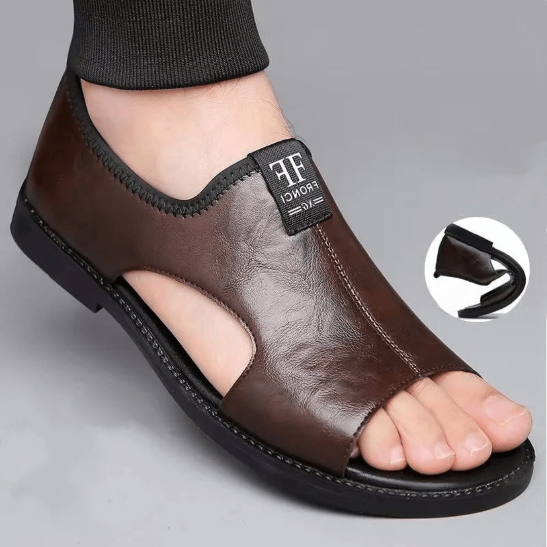VilyVital™ – Men's Leather Summer Non-Slip Casual Comfortable Sandals