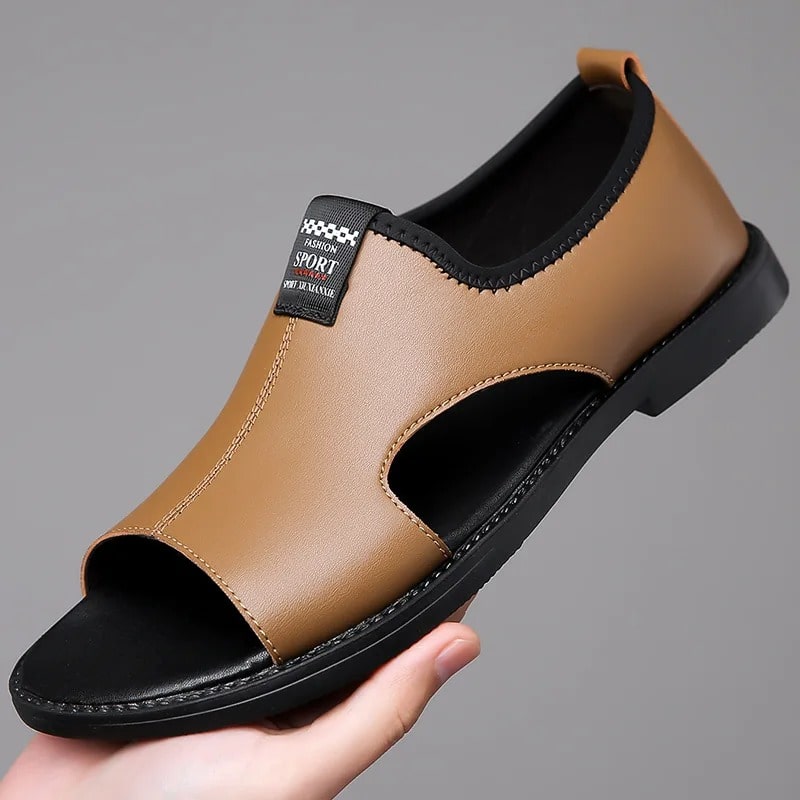 VilyVital™ – Men's Leather Summer Non-Slip Casual Comfortable Sandals