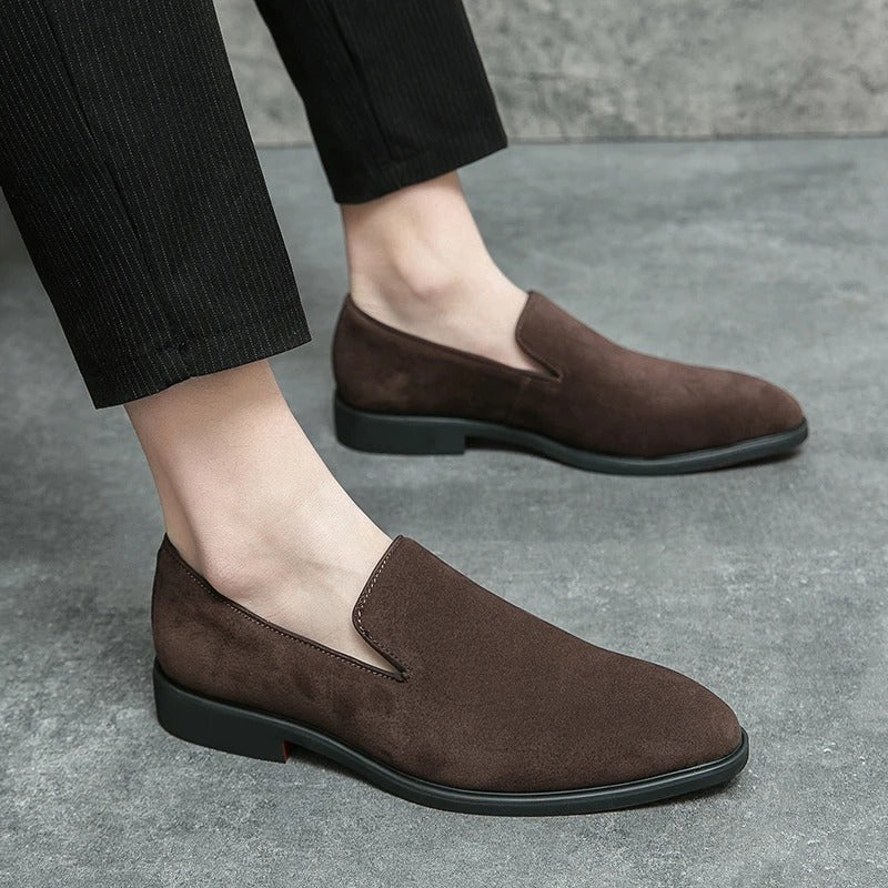VilyVital™ | Men’s Italian Suede Loafers – Luxury Loafers for Business & Casual Wear