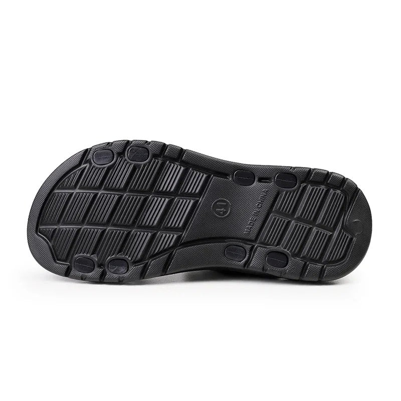 Men's Summer Sandals – Breathable Gladiator-Style Leather Sandals