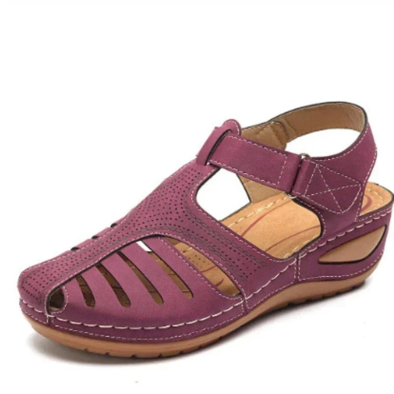 Women's Orthopaedic Bunion Corrector Wedge Sandals with Arch Support - VilyVital