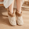 VilyVital™ Thermal Fluffy Non-Slip Home Winter Warm Slipper Socks – Women Short Cotton: