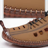Summer Men’s Soft Leather Sandals – Breathable, Non-Slip & Lightweight Comfort