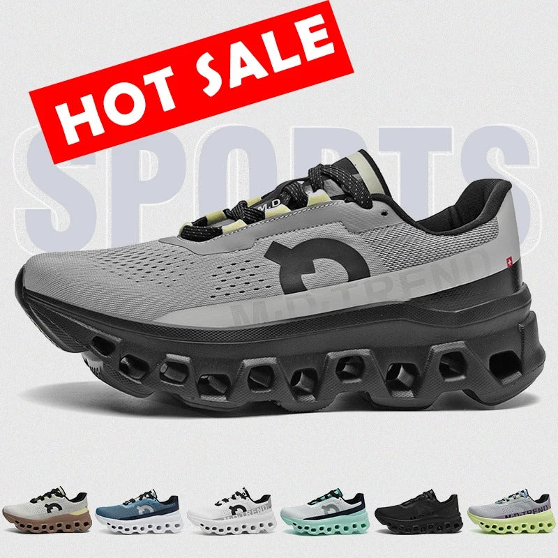 Men’s Lightweight Breathable Running Shoes – Cushioned, Wear‑Resistant Athletic Trainers