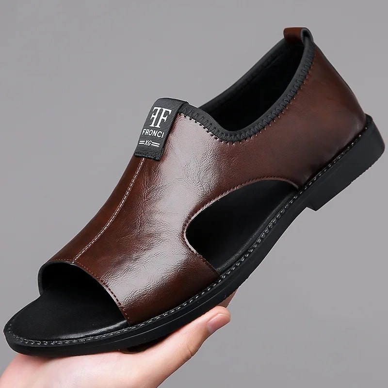 VilyVital™ – Men's Leather Summer Non-Slip Casual Comfortable Sandals