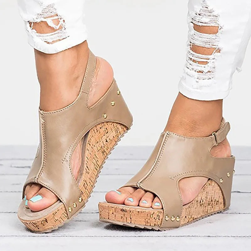 VilyVital Summer Casual Wedge Sandals