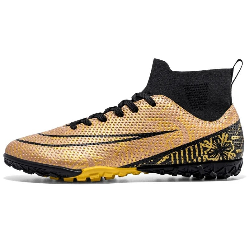 Men’s FG/TF Football Boots for Grass – Lightweight Soccer Cleats with Long Studs
