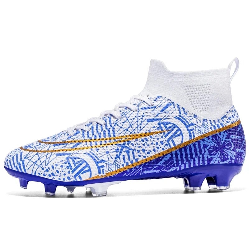 Men’s FG/TF Football Boots for Grass – Lightweight Soccer Cleats with Long Studs