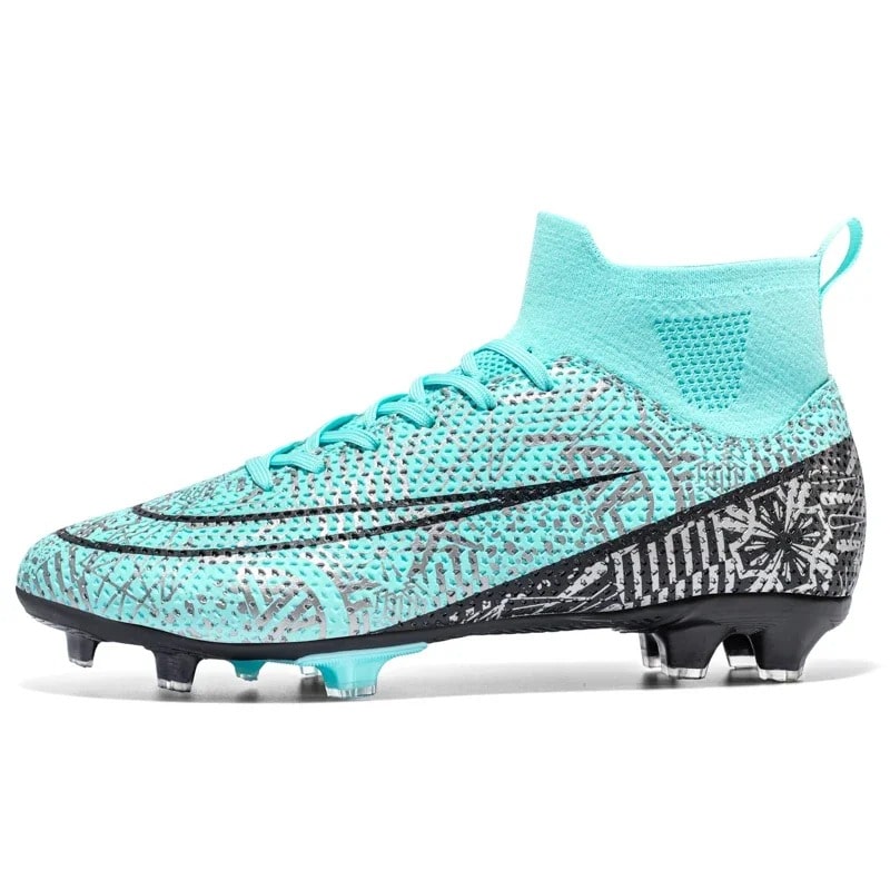 Men’s FG/TF Football Boots for Grass – Lightweight Soccer Cleats with Long Studs