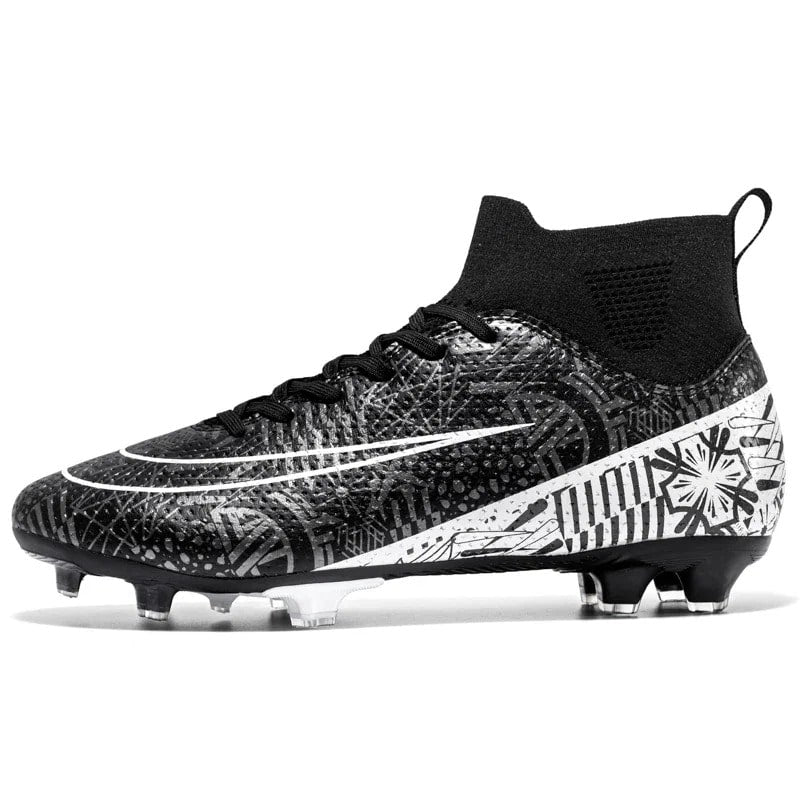 Men’s FG/TF Football Boots for Grass – Lightweight Soccer Cleats with Long Studs